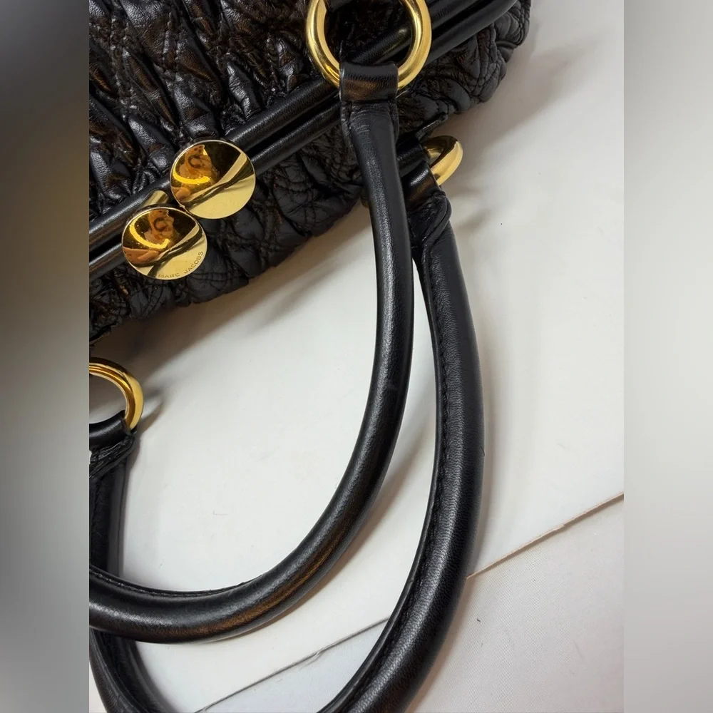 Marc Jacobs Quilted Black Stam Bag Fall 2007 Collection
